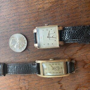 Men's Vintage Longine Gold Watches